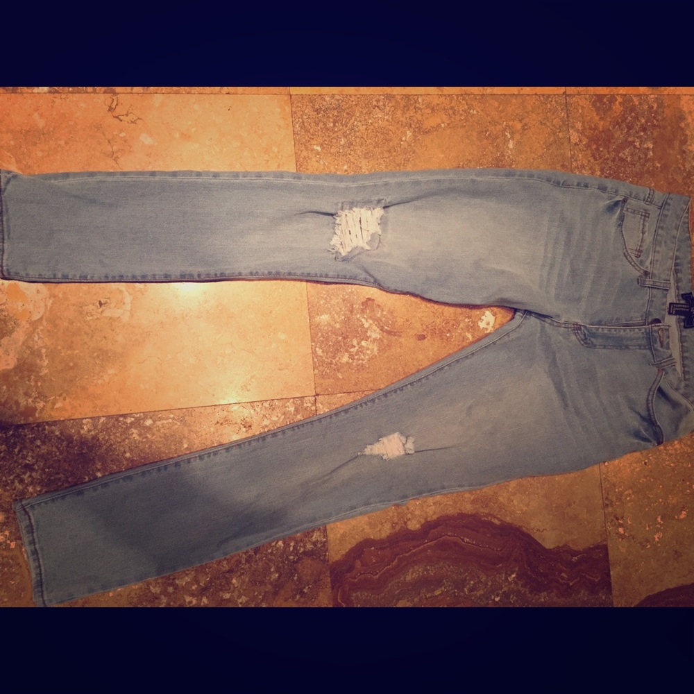 Forever 21 biker jeans